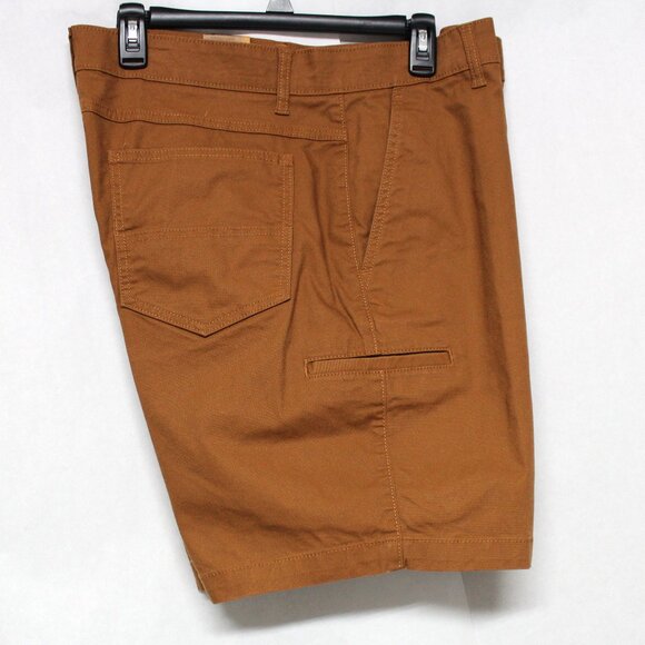 NWT Men's Size 36 Brahma 9" Inseam Relaxed Fit Canvas Shorts - Picture 2 of 14